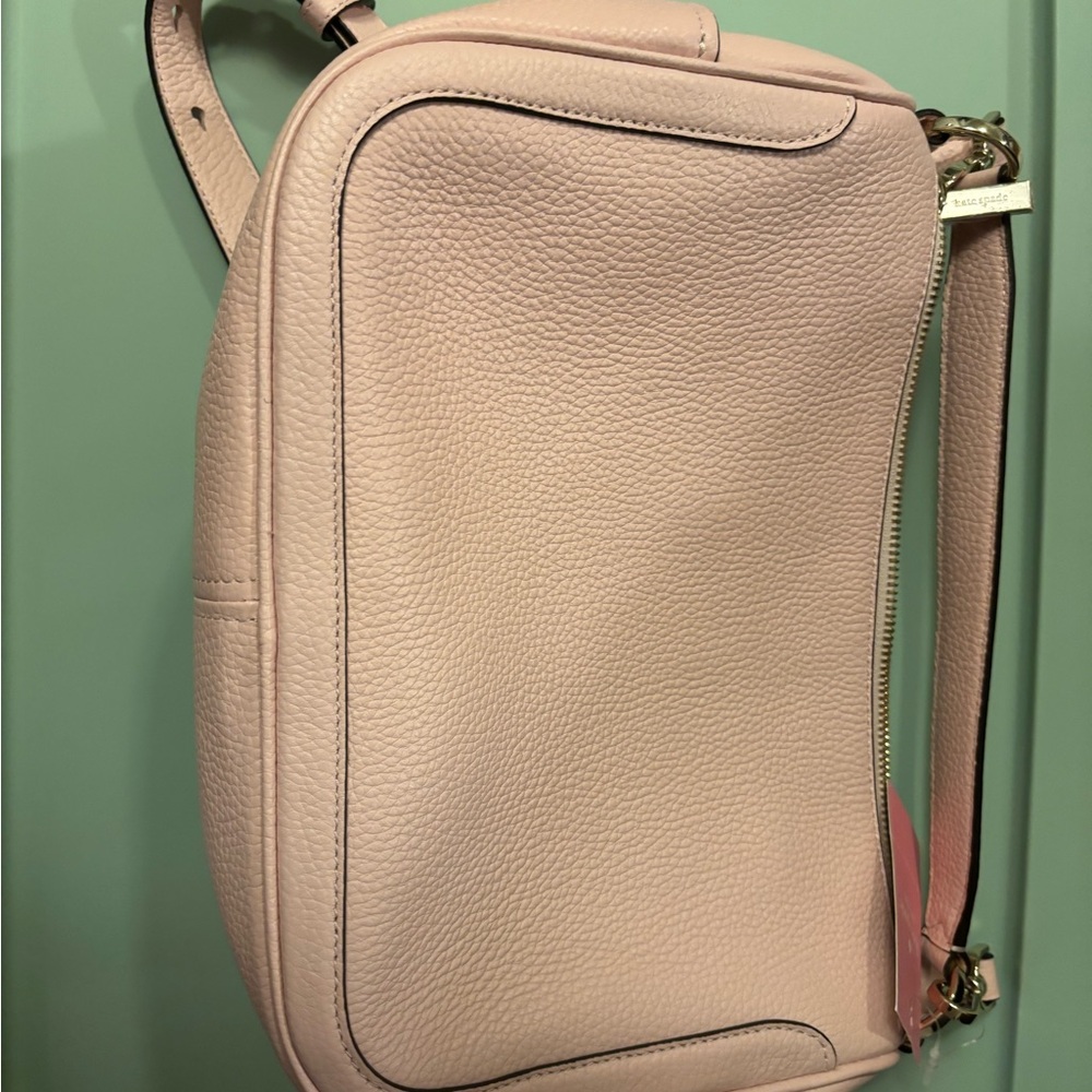 Kate Spade Blush Pink Leather Crossbody - Picture 2 of 5